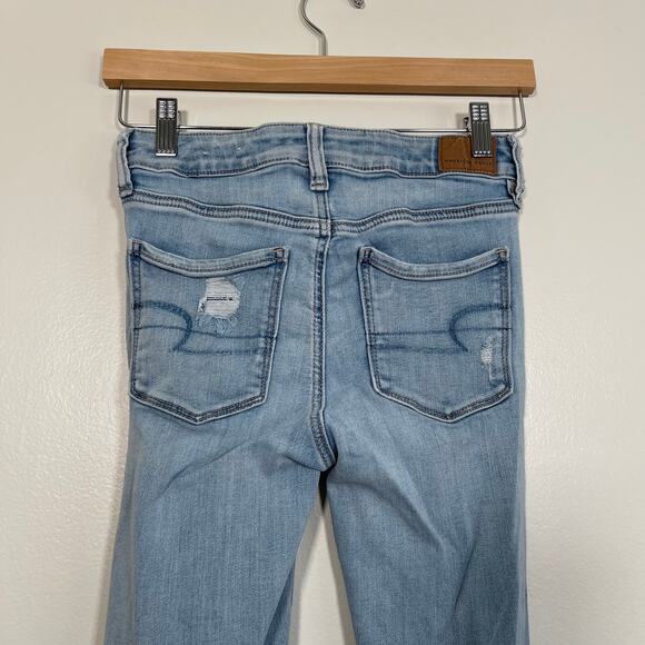 American Eagle • Distressed Skinny Jeans Next Level Stretch - Picture 4 of 7